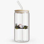 Банка с бамбуковой крышкой