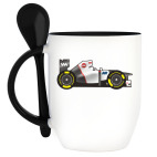 Кружка с ложкой