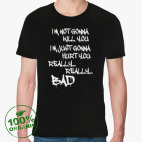 Мужская футболка органик