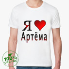 Мужская футболка органик