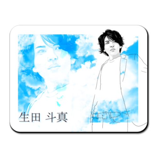 Коврик для мыши с принтом Икута Тома