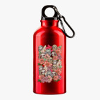 Металлическая бутылка 400 мл UV-DTF