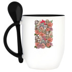 Кружка с ложкой