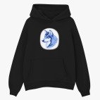 Толстовка худи оверсайз