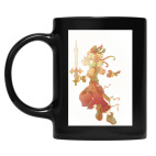 Кружка цветная UV-DTF