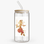 Банка с бамбуковой крышкой