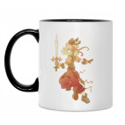 Кружка двухцветная