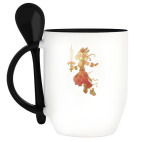 Кружка с ложкой