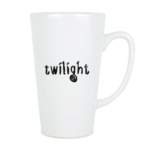 Чашка Латте с принтом Twilight