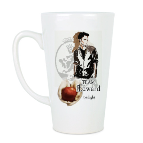 Чашка Латте с принтом Twilight