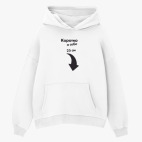 Толстовка худи оверсайз