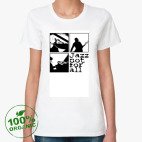 Женская футболка органик