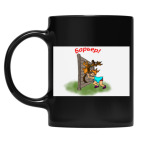 Кружка цветная UV-DTF