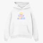 Толстовка худи оверсайз