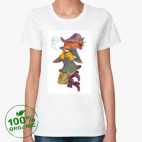 Женская футболка органик