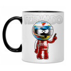 Кружка двухцветная