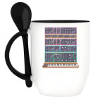 Кружка с ложкой