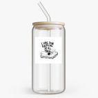 Банка с бамбуковой крышкой