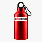 Металлическая бутылка 400 мл UV-DTF