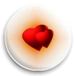  'Сердца в лучах'