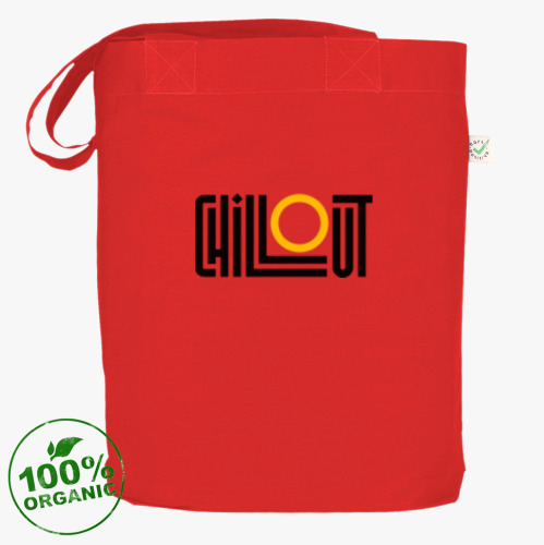 Сумка шоппер с принтом Chillout