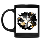 Кружка цветная UV-DTF