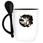 Кружка с ложкой