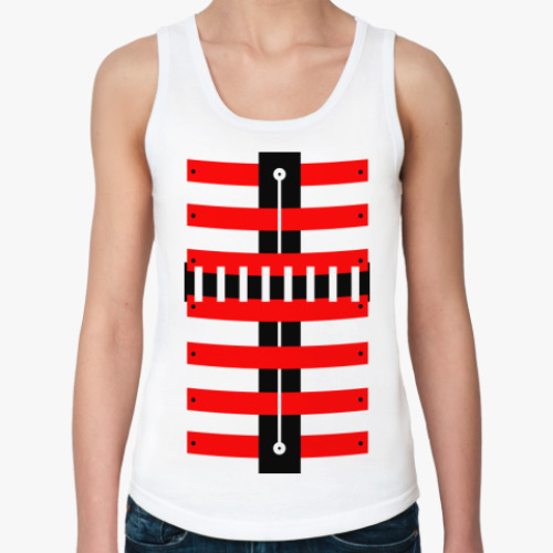 Женская майка с принтом Броня