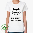 Женская футболка органик