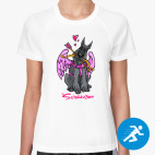 Женская спортивная футболка