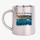 Кружка металлическая