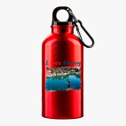 Металлическая бутылка 400 мл UV-DTF