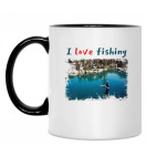 Кружка двухцветная