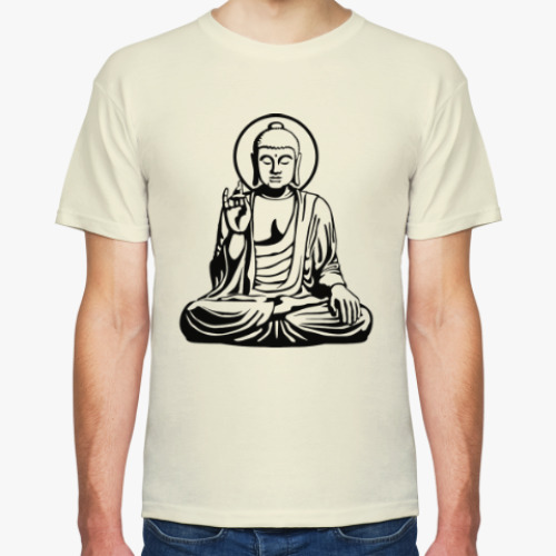 Футболка с принтом Будда