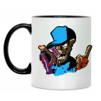 Кружка двухцветная