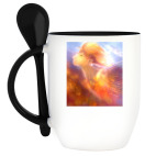 Кружка с ложкой