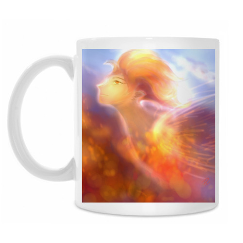 Кружка с принтом Fiery Sky