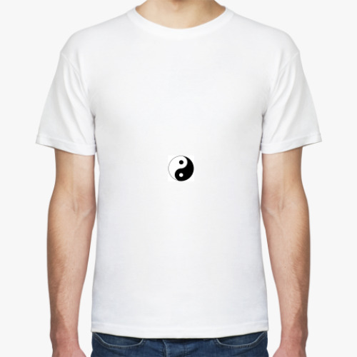 Футболка с принтом Инь-Янь