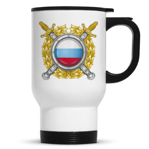 Кружка-термос с принтом ФСО