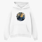 Толстовка худи оверсайз