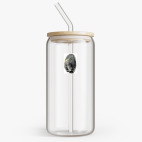 Банка с бамбуковой крышкой