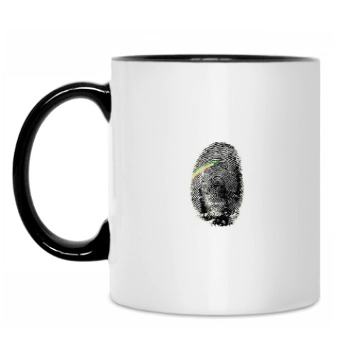 Кружка с принтом 'unique imprint'