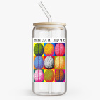 Банка с бамбуковой крышкой