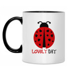 Кружка двухцветная