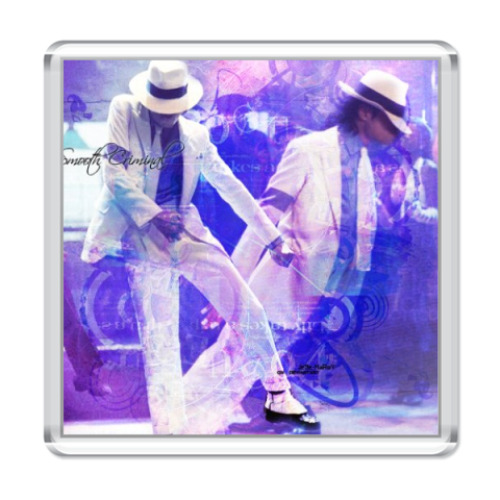 Магнит с принтом Smooth criminal