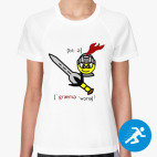 Женская спортивная футболка