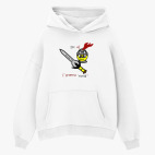 Толстовка худи оверсайз