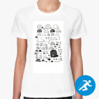 Женская спортивная футболка