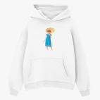 Толстовка худи оверсайз