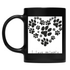 Кружка цветная UV-DTF